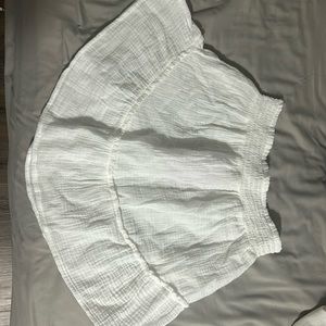 White skirt coverup never worn with tags